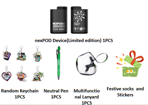 what's include in the nexpod gift box
