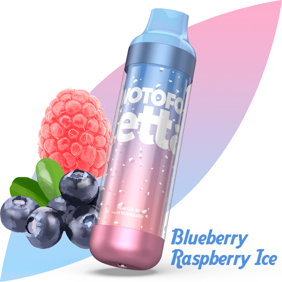 Wotofo Zetta 6500 Blueberry Raspberry Ice